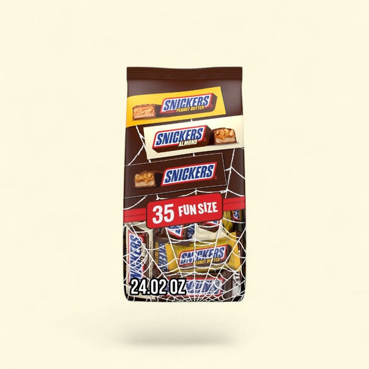 Snickers Almond & Crunchy Peanut Butter Chocolate Candy — authentic US product shipped worldwide by Treatspree