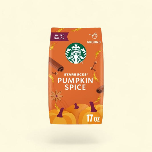 Starbucks Pumpkin Spice Flavored Ground Coffee 17 oz — authentic US product shipped worldwide by Treatspree