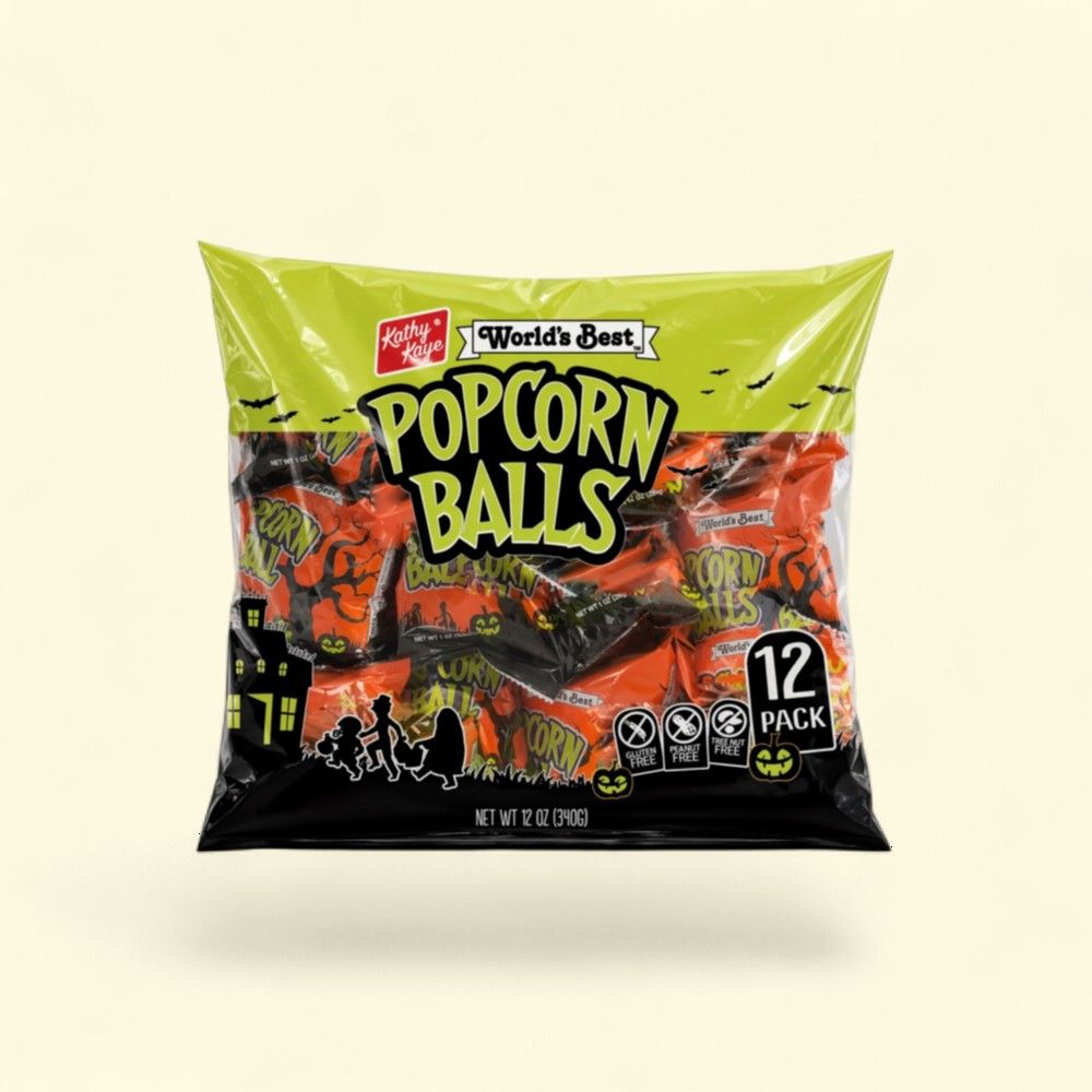 Sweet & Salty Popcorn Balls, 12 Count - authentic US product shipped worldwide by Treatspree