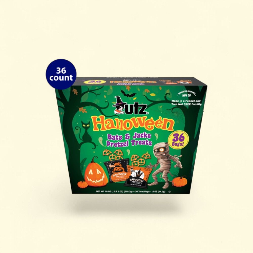 Utz Bats & Jacks Pretzel Snacks - 36 Individual Packs — authentic US product shipped worldwide by Treatspree