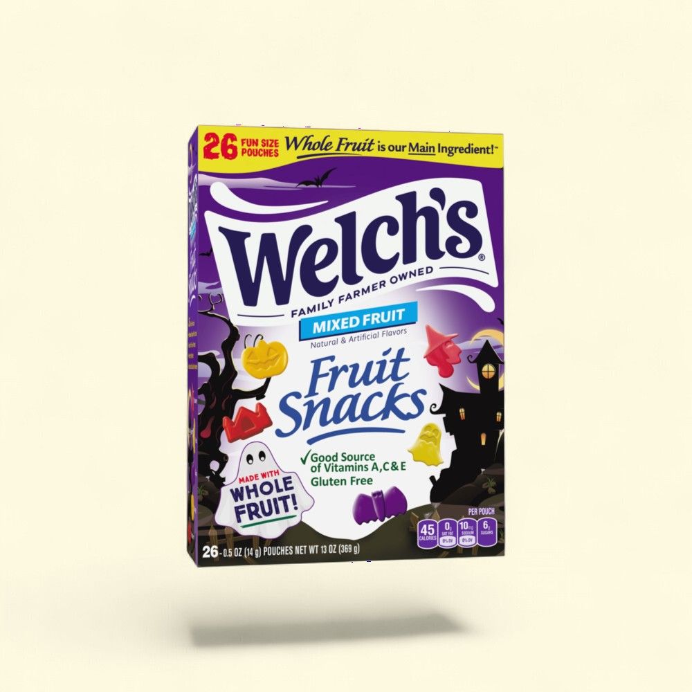Welch's Halloween Mixed Fruit Snacks, 26 Count Box — authentic US product shipped worldwide by Treatspree