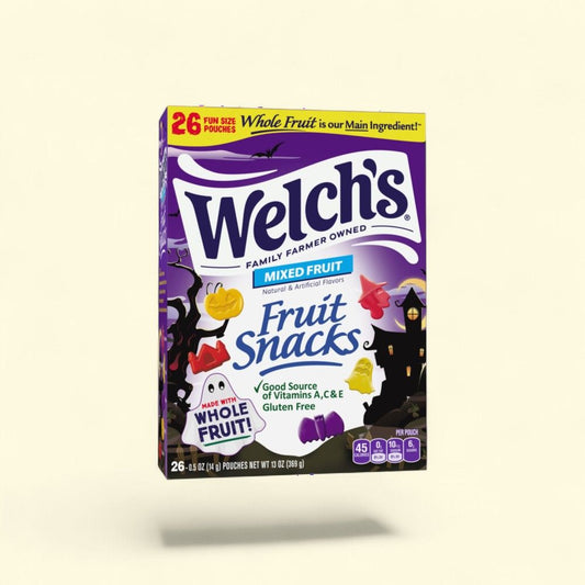 Welch's Halloween Mixed Fruit Snacks, 26 Count Box — authentic US product shipped worldwide by Treatspree