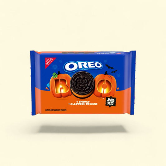OREO Orange Creme Chocolate Sandwich Cookies — authentic US product shipped worldwide by Treatspree