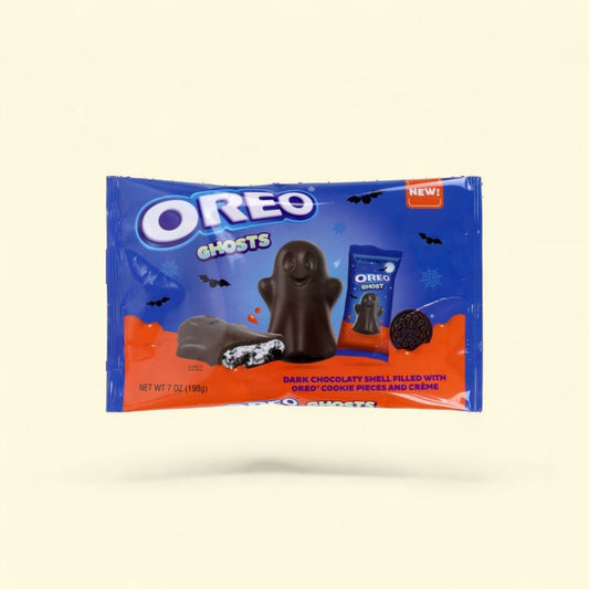 Frankford Oreo Creme Filled Dark Chocolate Ghosts Halloween — authentic US product shipped worldwide by Treatspree