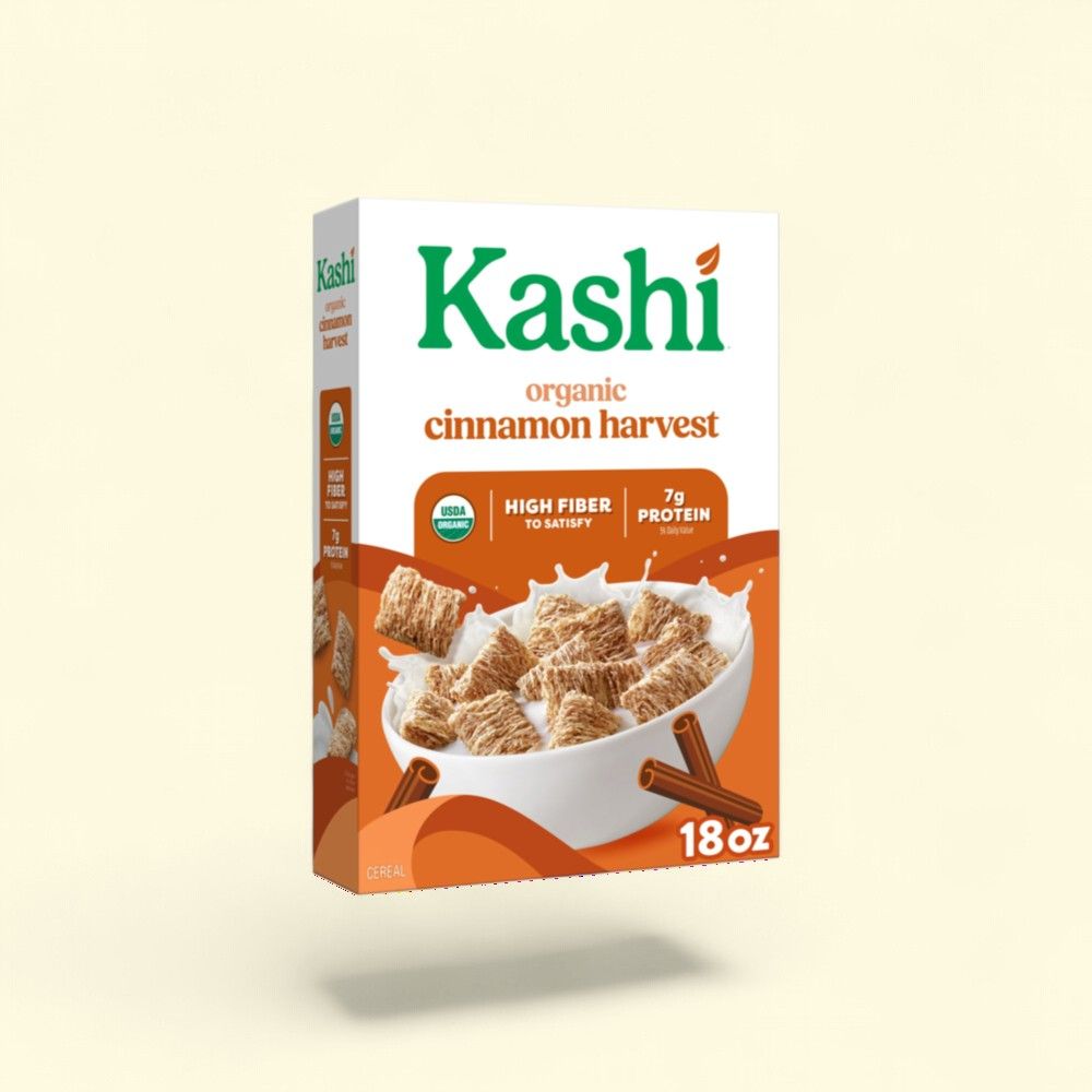 Kashi Organic Cinnamon Harvest Cereal, 18 oz — authentic US product shipped worldwide by Treatspree
