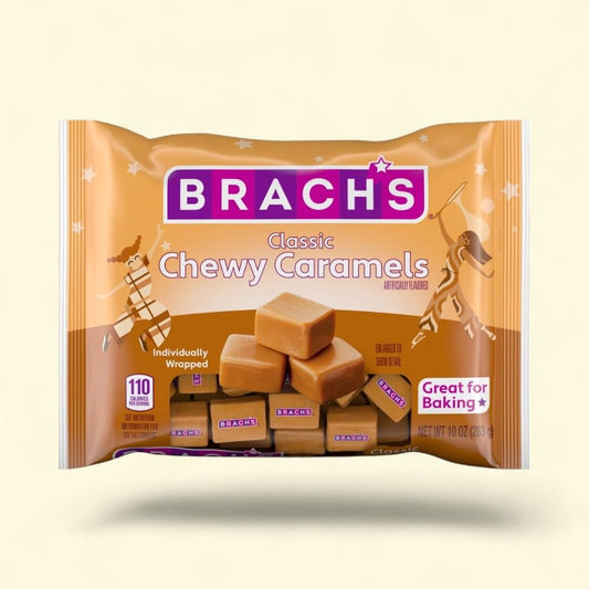 Brach's Halloween Classic Chewy Caramels, 10 oz Bag — authentic US product shipped worldwide by Treatspree