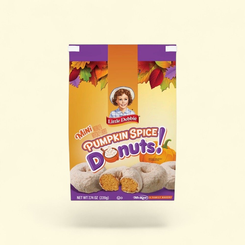 Little Debbie Mini Pumpkin Spice Donuts Multipack — authentic US product shipped worldwide by Treatspree