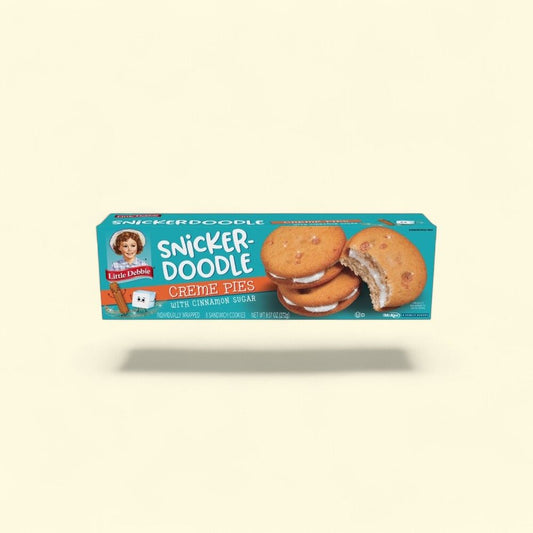 Little Debbie Snickerdoodle Creme Pies - 8 Sandwich Cookies — authentic US product shipped worldwide by Treatspree