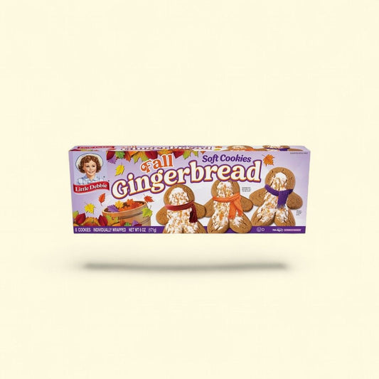 Little Debbie Fall Gingerbread Soft Cookies, 8 Count — authentic US product shipped worldwide by Treatspree