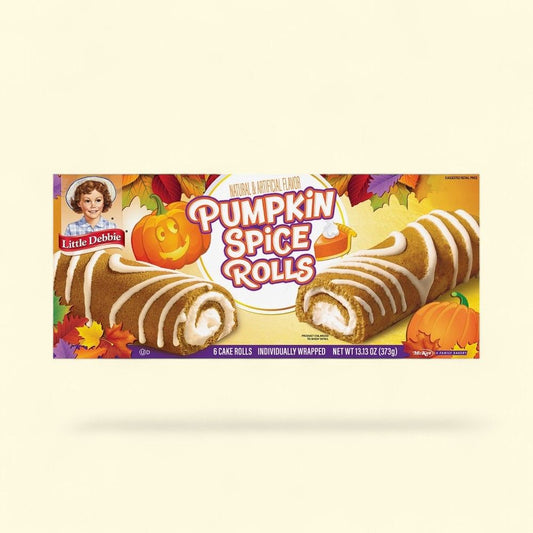 Little Debbie Halloween Pumpkin Spice Rolls, 6 Count — authentic US product shipped worldwide by Treatspree
