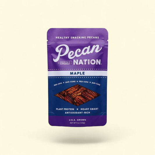 Pecan Nation Maple Pecans, 5 oz — authentic US product shipped worldwide by Treatspree