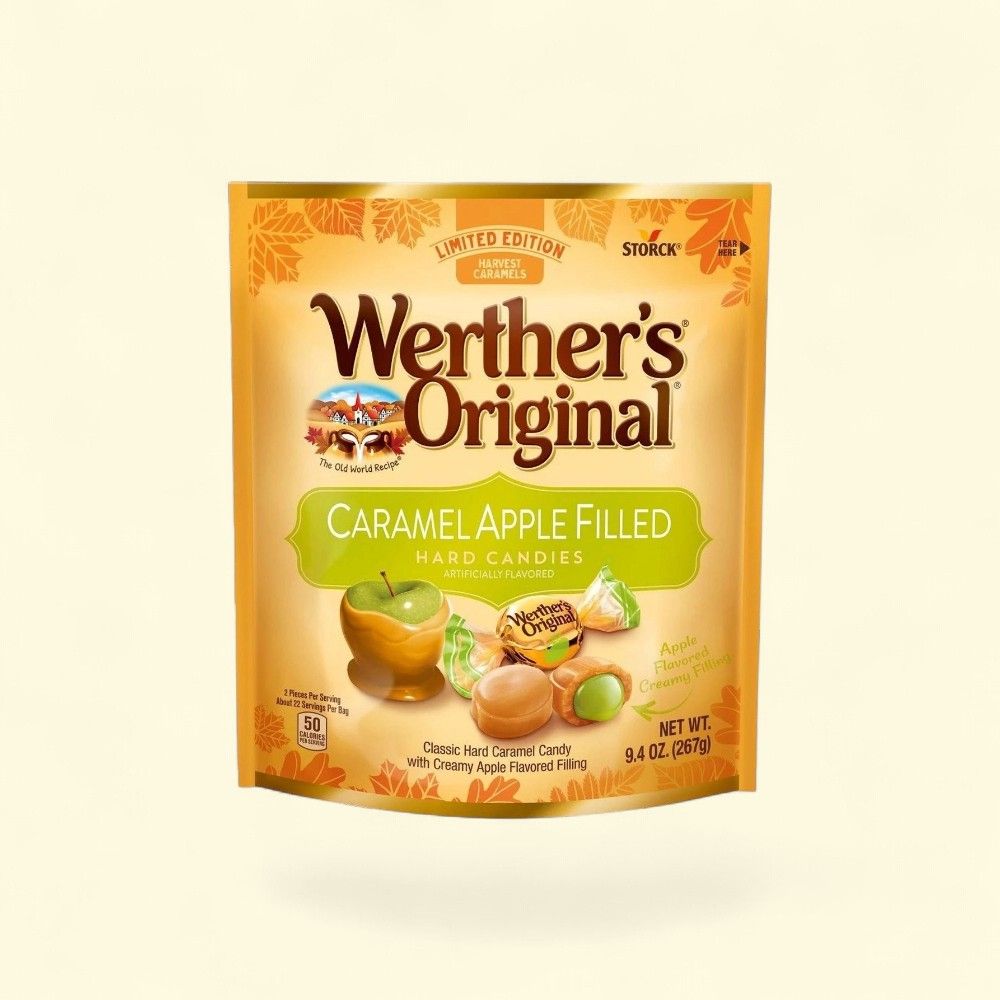 Werther's Original Caramel Apple Filled Hard Candies — authentic US product shipped worldwide by Treatspree