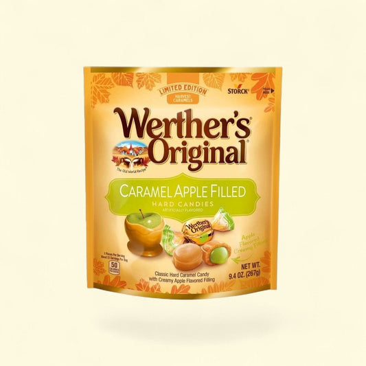 Werther's Original Caramel Apple Filled Hard Candies — authentic US product shipped worldwide by Treatspree