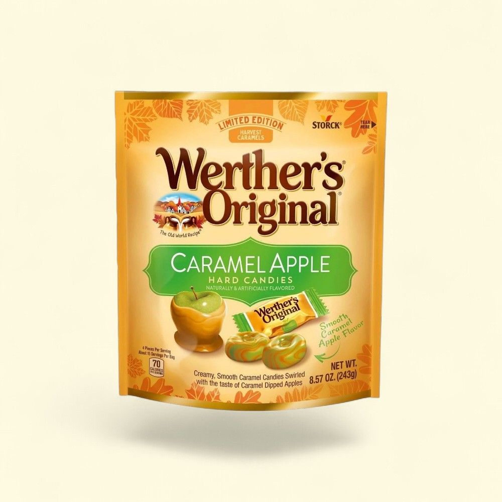 Werther's Original Caramel Apple Hard Candies — authentic US product shipped worldwide by Treatspree