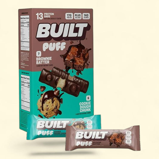 Built Bar Protein Bars, Variety Pack, 13 ct.