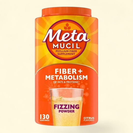 Metamucil Fiber Powder, Citrus, 43oz.