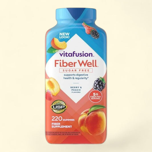 Vitafusion Fiber Well Gummy Vitamin Supplement, 220 ct