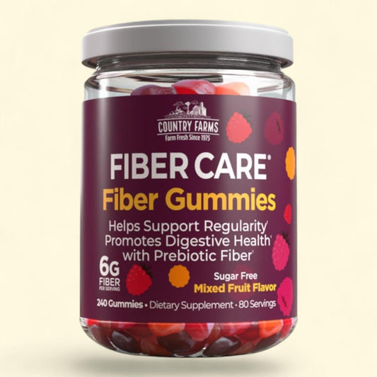 Country Farms Fiber Care Gummies, 240 Gummies