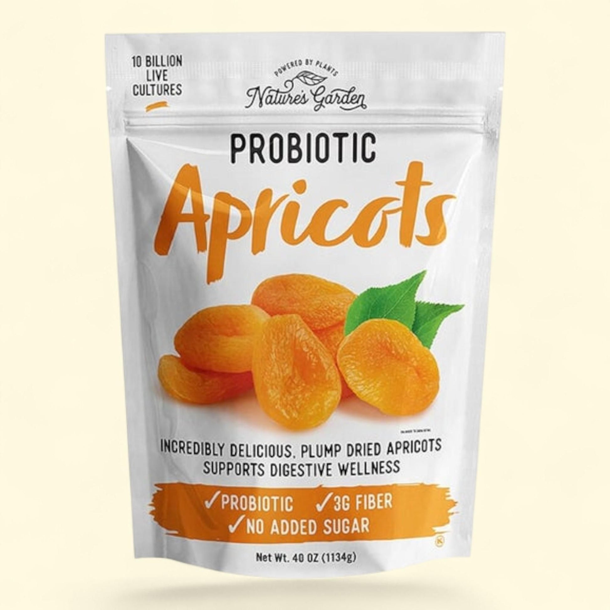Nature's Garden Probiotic Dried Apricots, 40 oz — authentic US product shipped worldwide by Treatspree