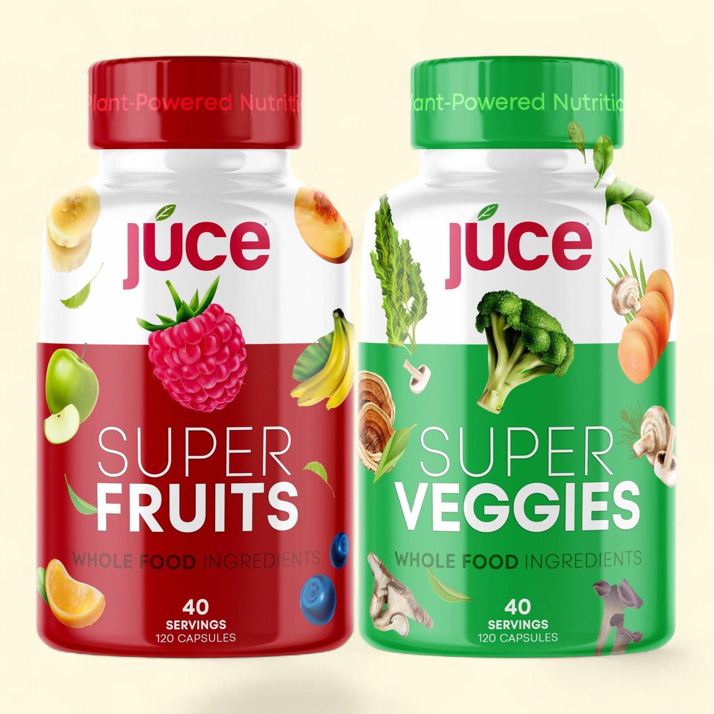 Terra Kai Organics Juce Super Fruits & Veggies, 240 Capsules