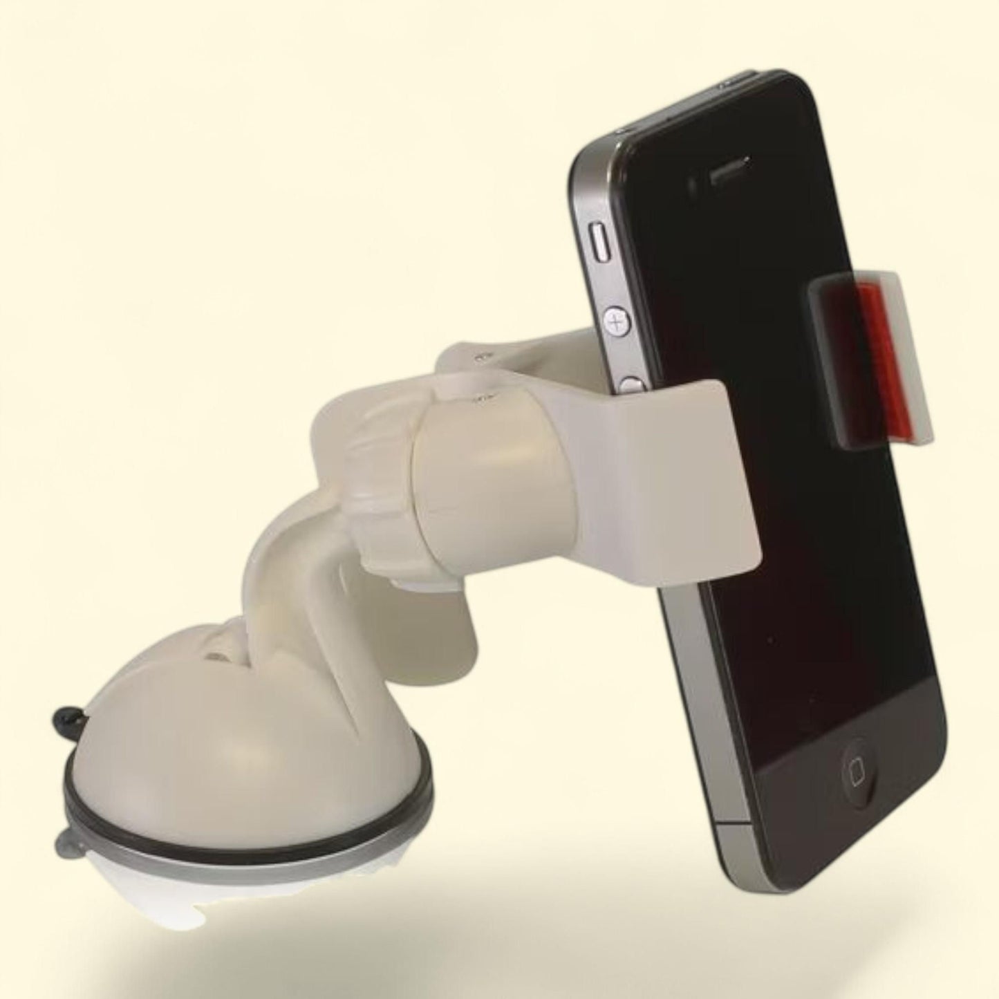 Furinno Car Phone Mount Holder, White, 1 count