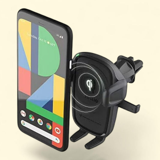 iOttie Wireless Car Charger Easy One Touch Qi Charging CD Slot + Air Vent Combo, 1 count