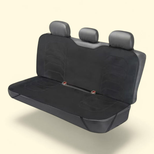 Auto Drive Rear Bench Seat Protector, Universal Fit, Black, SC533257, 1 count