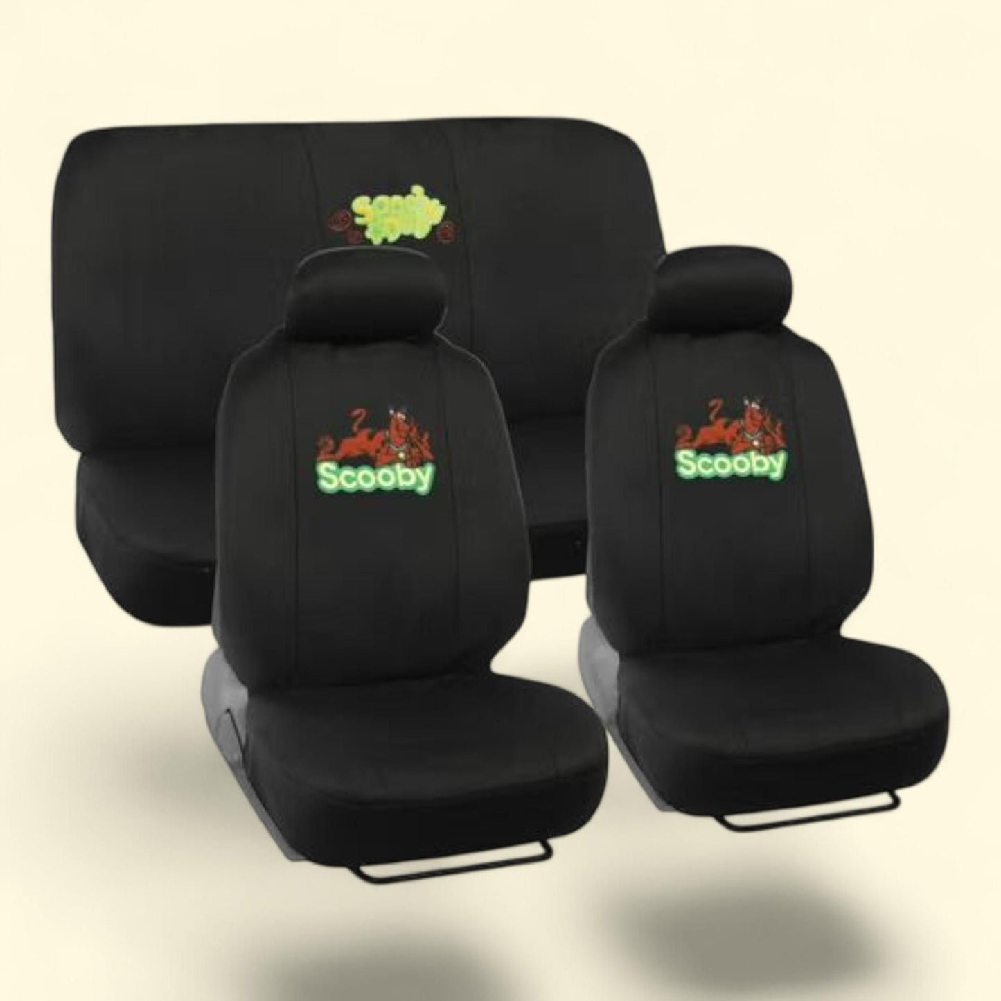BDK Scooby Doo Seat Covers, Full Set 9pc