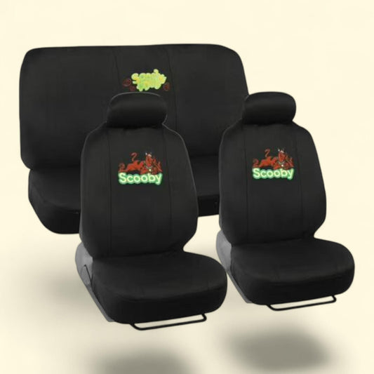 BDK Scooby Doo Seat Covers, Full Set 9pc