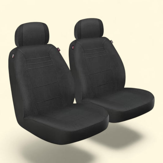 Genuine Dickies Car Seat Covers, Gray, 2 Piece, Aquablock, Universal