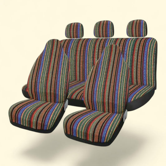 Unique Bargains Baja Blanket Bucket Car Cover, 7 Pcs