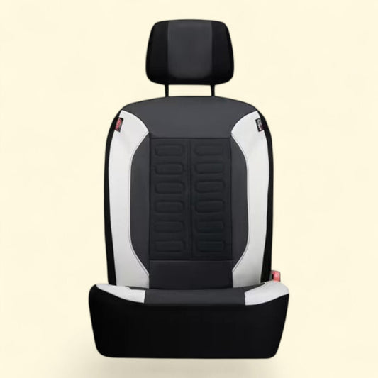 Genuine Dickies Lincoln Truck Seat Covers, 2-Piece, Black-Gray