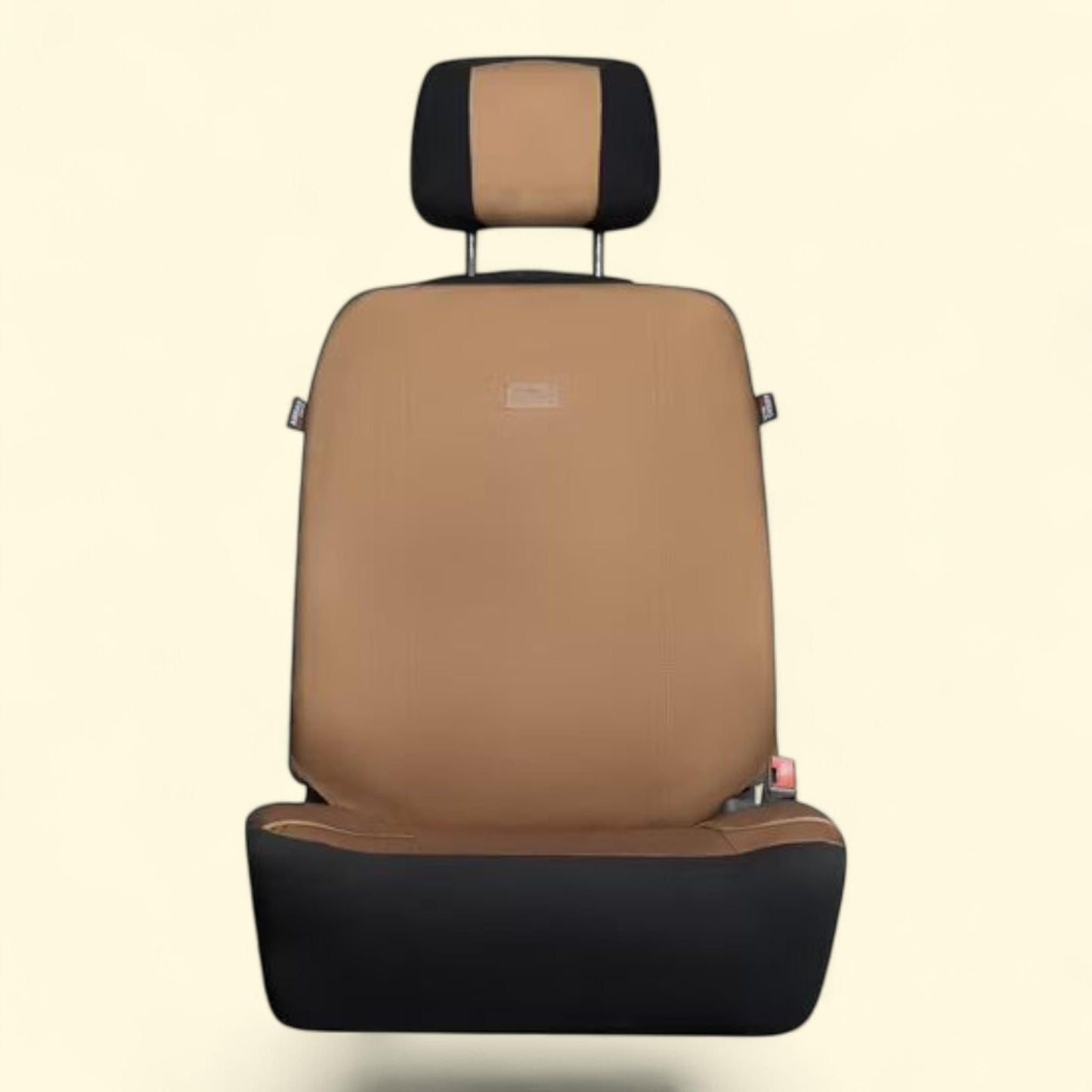 Genuine Dickies Truck Seat Cover, 1-Piece, Brown, Pro-Grade Heavy-Duty, 1 count