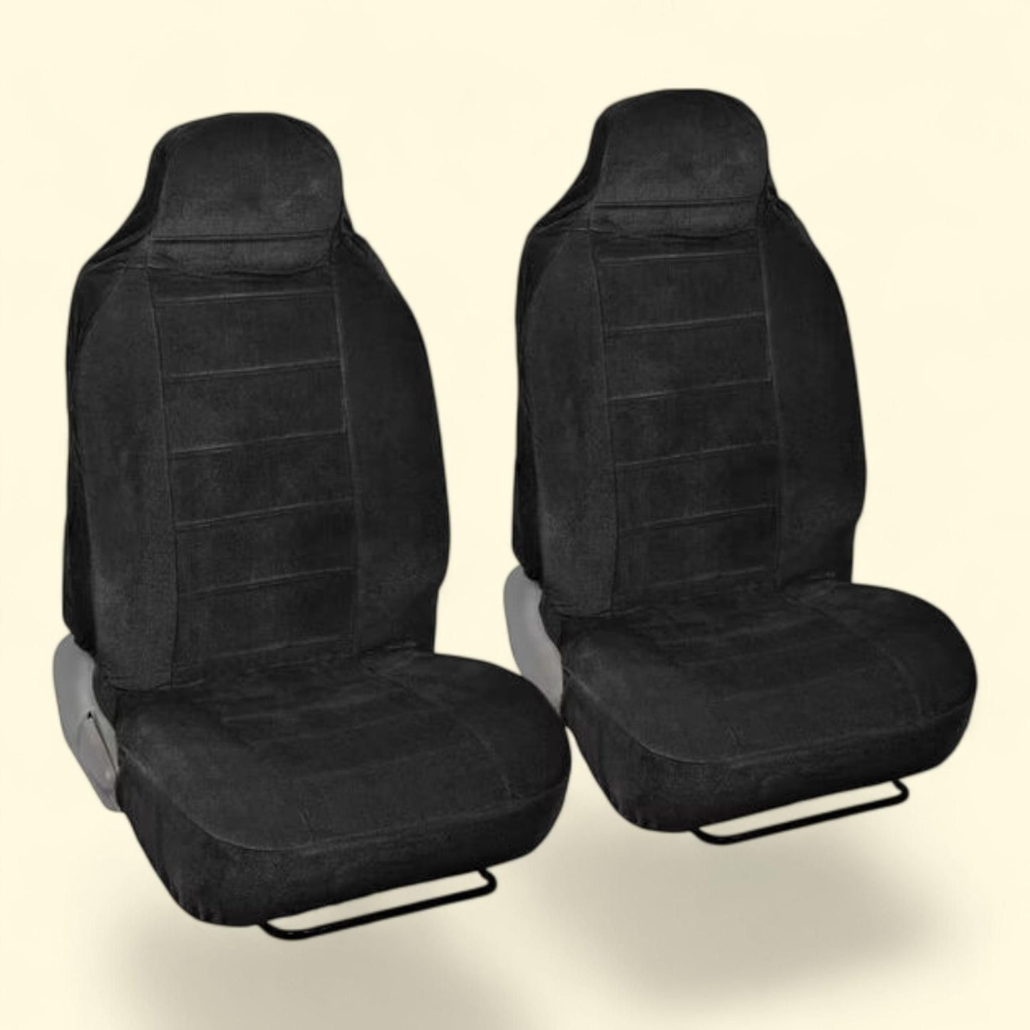 BDK Encore Car Seat Covers, Dotted Cloth 2 Piece, High Back