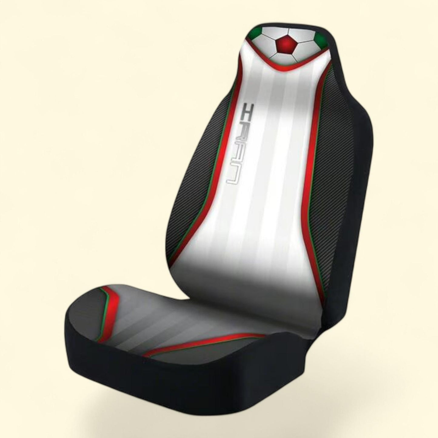 Coverking Universal Seat Cover Designer Ultra Suede, World Cup Iran, 1 count