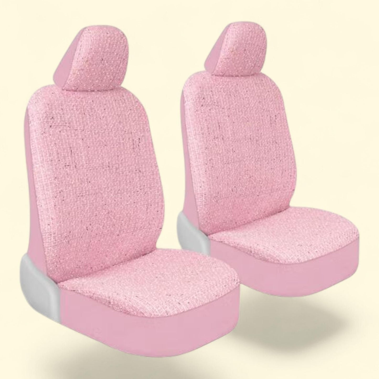 Carbella Sequin Tweed Bling Car Seat Covers, 2 Pack Pink, Seat Cove... — authentic US product shipped worldwide by Treatspree