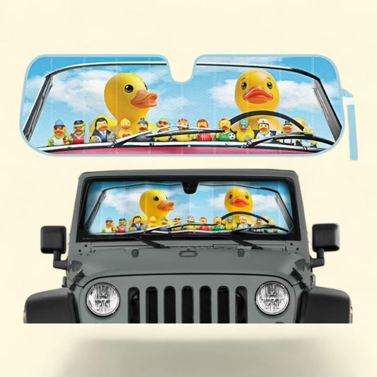 Pare-soleil Duck Duck Jeep, 135 cm x 42 cm