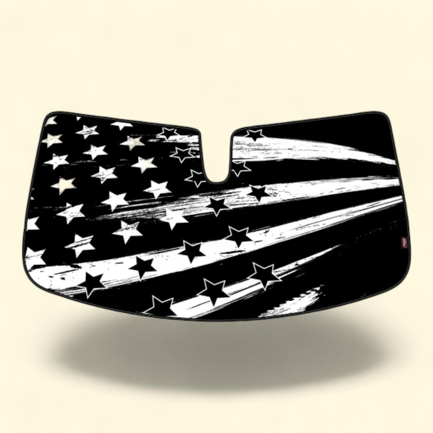 Genuine Dickies Accordion Truck Sunshade, Black-White, 41435WDI, 1 count