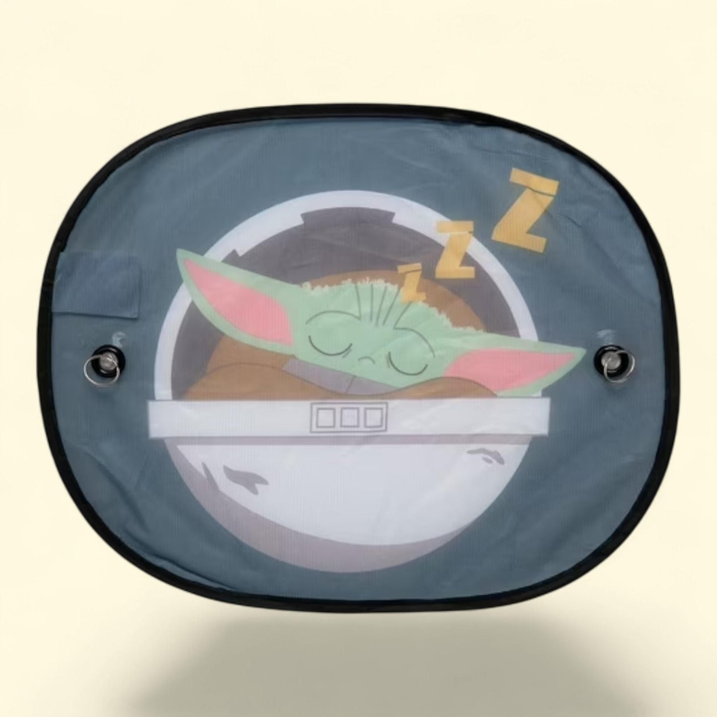 Pare-soleil de fenêtre latérale pour voiture « The Child » de Plasticolor Star Wars, bleu, lot de 2