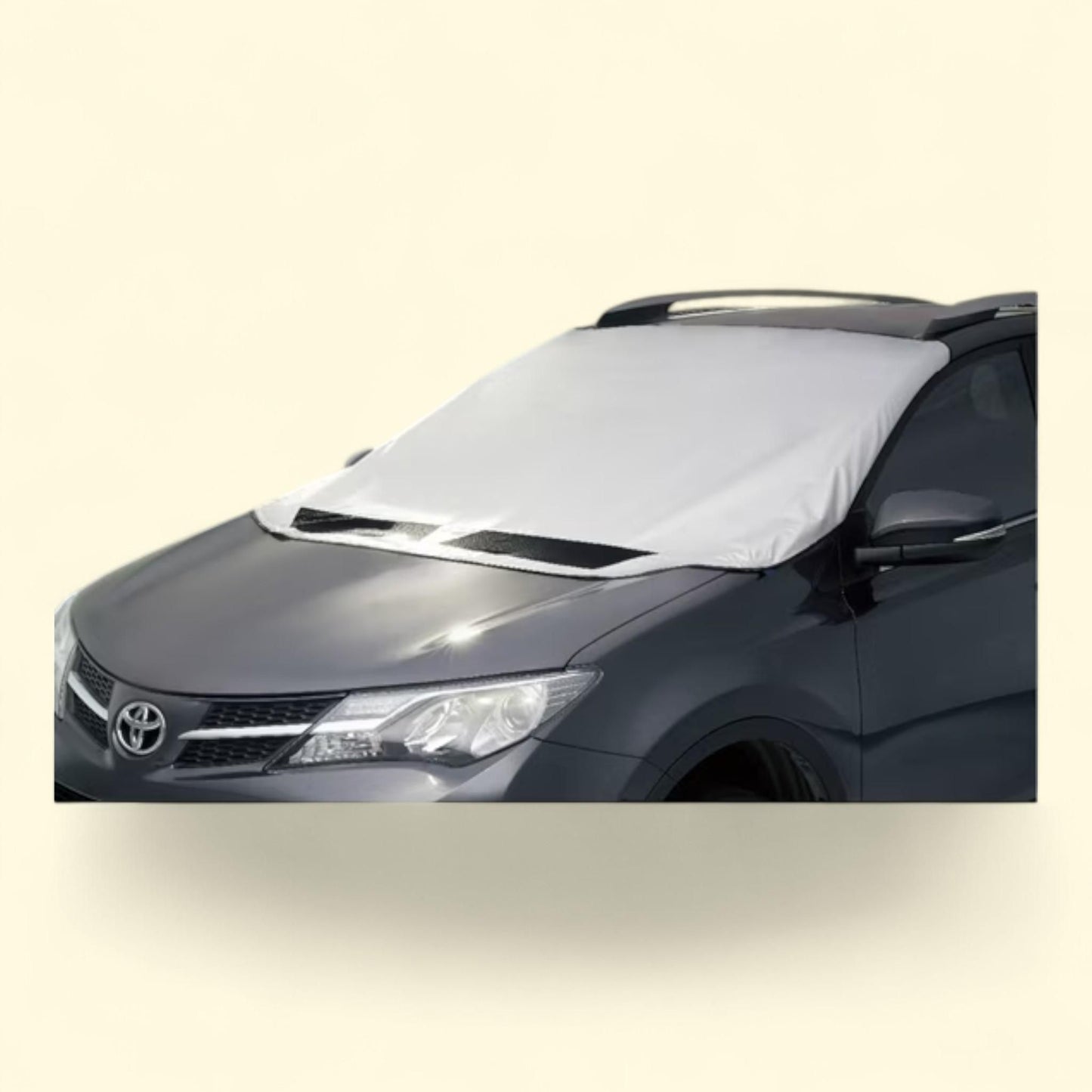 Pare-soleil AstroAI pour pare-brise de voiture, taille moyenne : 160 x 80 cm