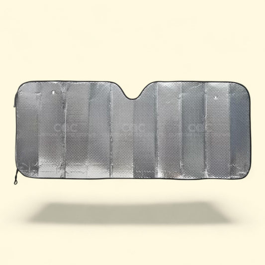 Pare-soleil métallisé noir BDK pour vitres de voiture, lot de 2, 80,5 cm x 73 cm