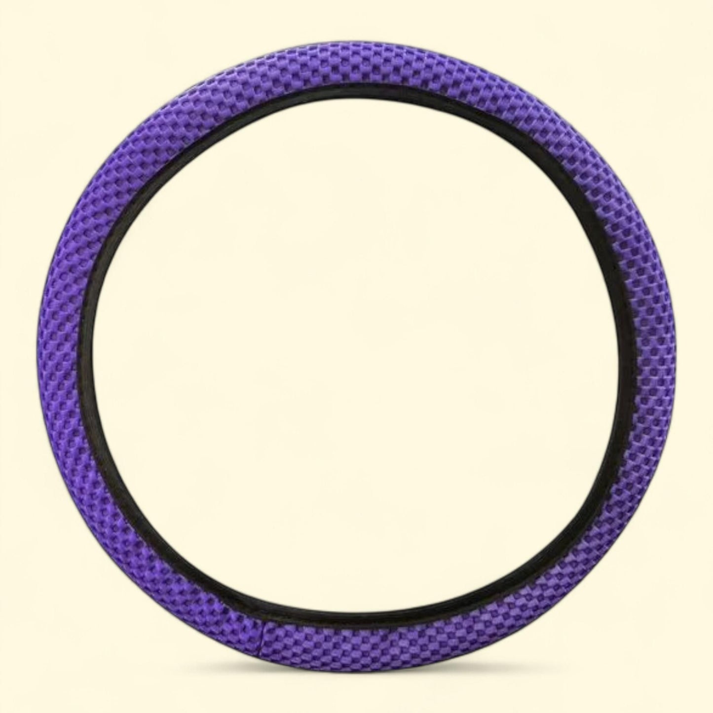 Unique Bargains Steering Wheel Cover, 15" Purple