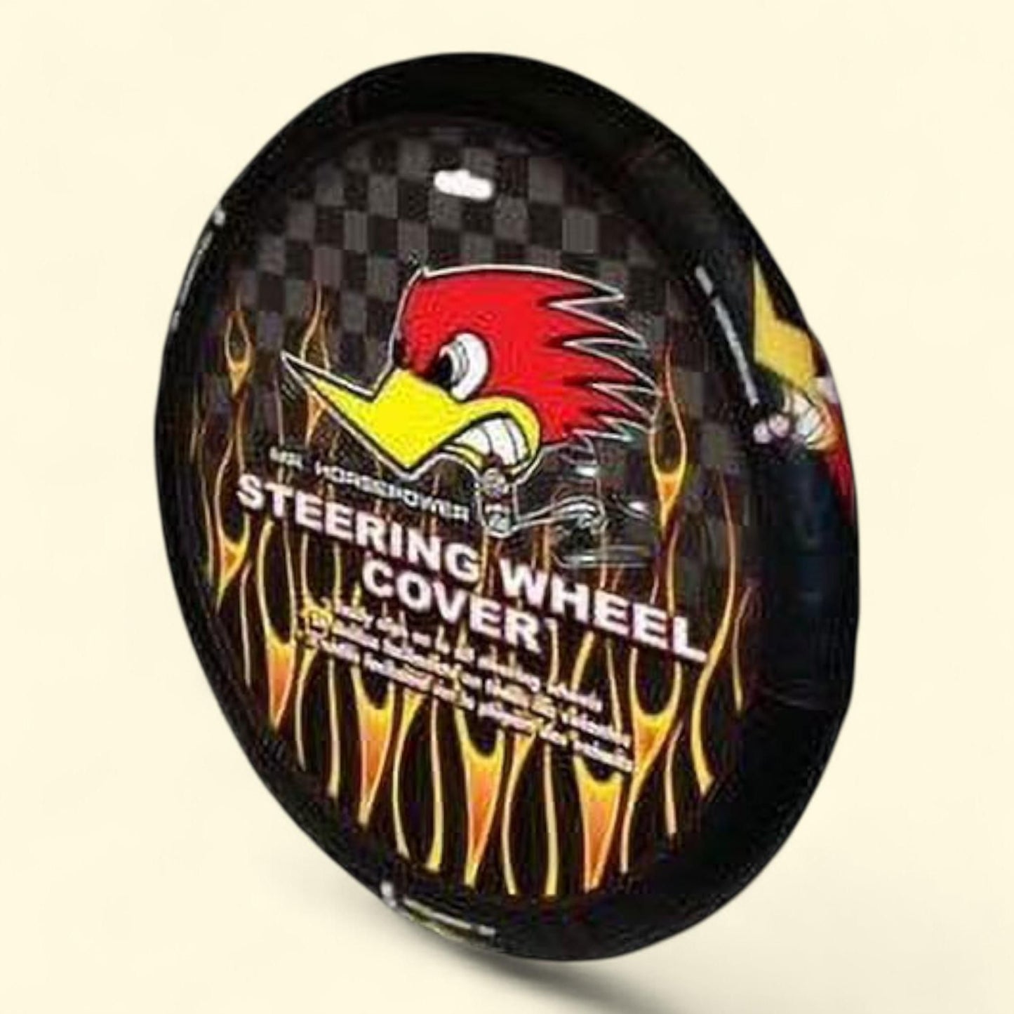Mr. Horsepower Steering Wheel Cover, 1 count — authentic US product shipped worldwide by Treatspree