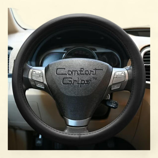 Comfort Grips Steering Wheel Cover, Performa Grip Medium (14.5 - 15.4) Black