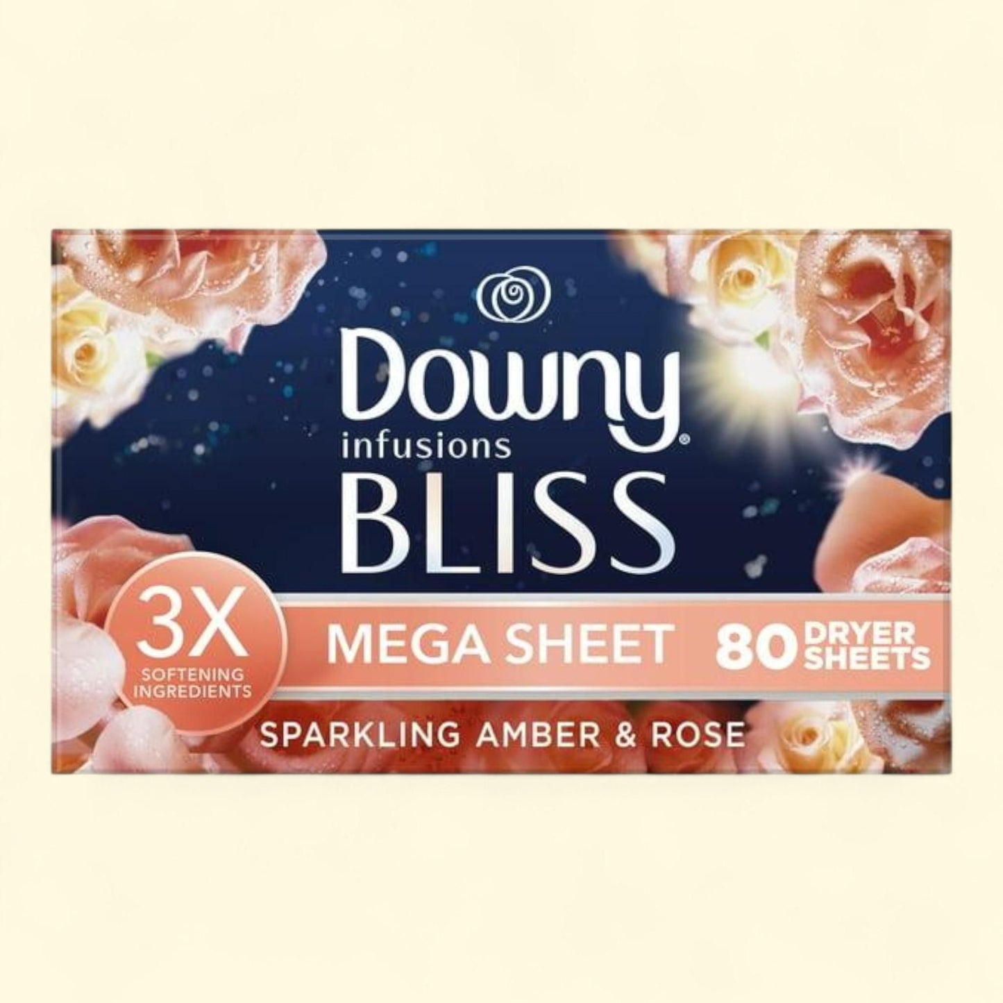 Downy Infusions Dryer Sheets, BLISS, 80 Count