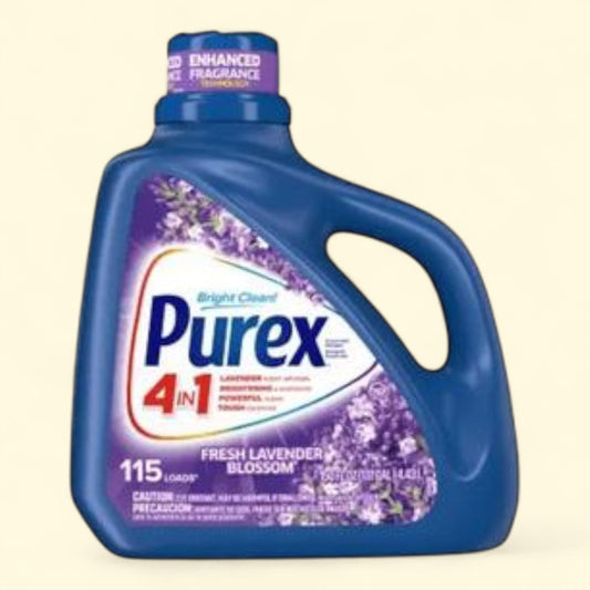 Purex Liquid Laundry Detergent, Lavender Blossom, 150 fl oz