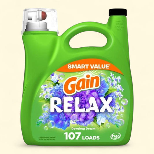 Gain Liquid Laundry Detergent, Relax, 154 fl oz