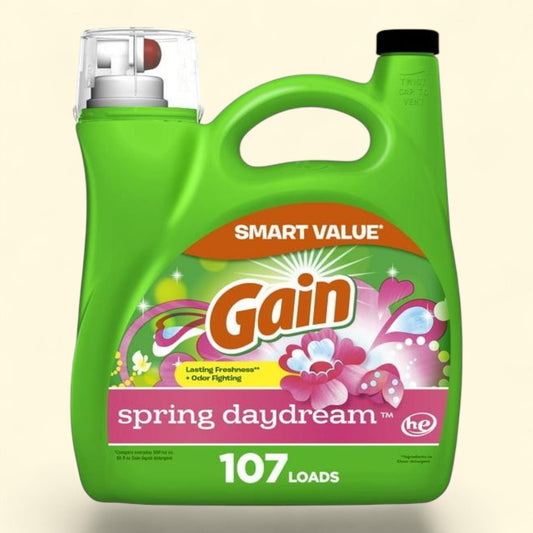 Gain Liquid Laundry Detergent, Spring Daydream Scent, 154 fl oz