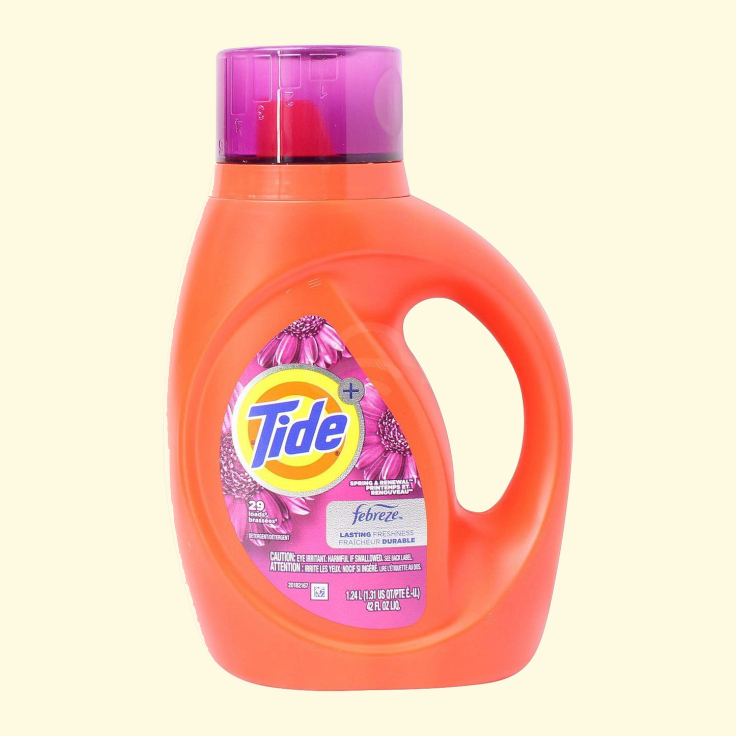 Tide Ultra Febreze Liquid Laundry Detergent, Spring & Renewal Scent, 84 fl oz
