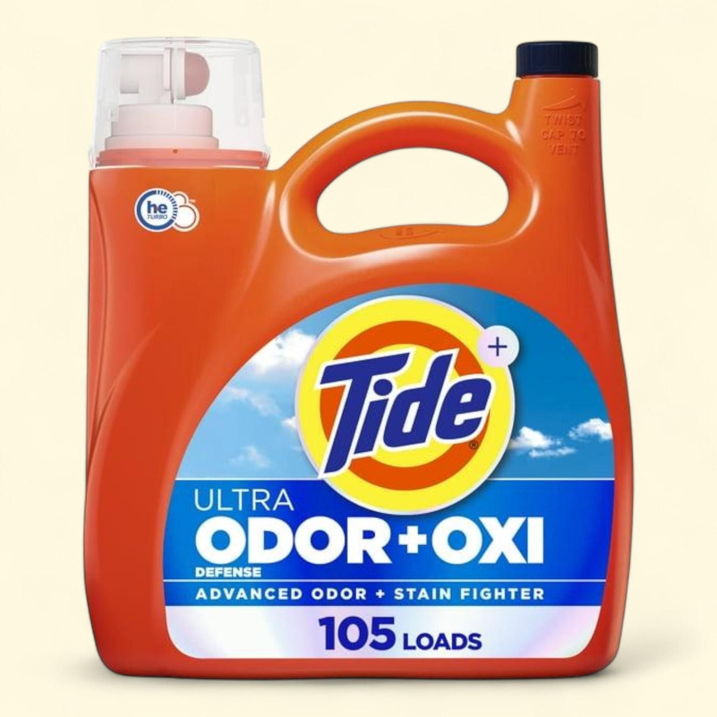 Tide Ultra Oxi Liquid Laundry Detergent, 148 fl oz